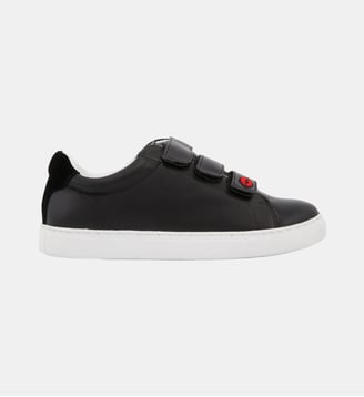 Baskets En Cuir Edith Legende - Bons Baisers - Noir