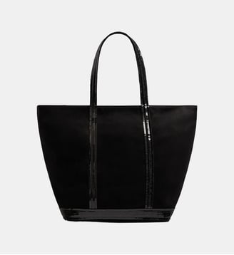 Cabas L Zippé en Cuir - Vanessa Bruno - Noir