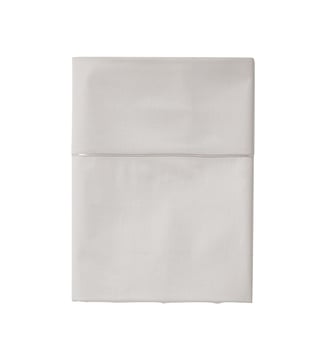 Drap plat uni en satin de coton bio, TEOPHILE Alexandre Turpault