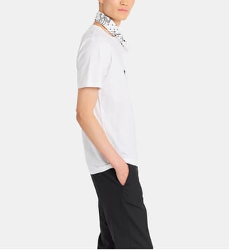 T-shirt étoile manches courtes en coton - Agnès b. - Blanc
