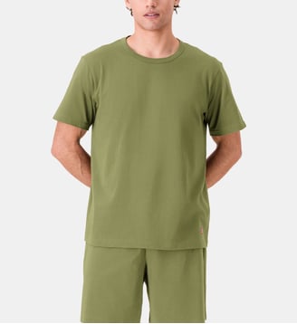 T-shirts manches courtes en coton - Le Slip Francais - Vert kaki