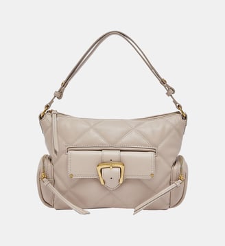 Sac hobo format petit matelassé - Liu Jo - Blanc