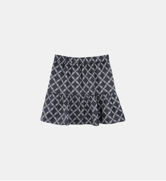 Jupe courte en satin Michael Kors Kids