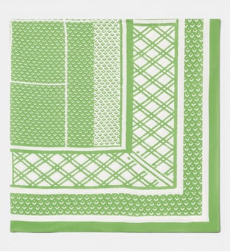 Foulard imprimé tennis - Lacoste - Vert