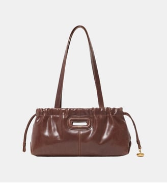 Milpli Gazette en cuir vintage - Maje - Marron