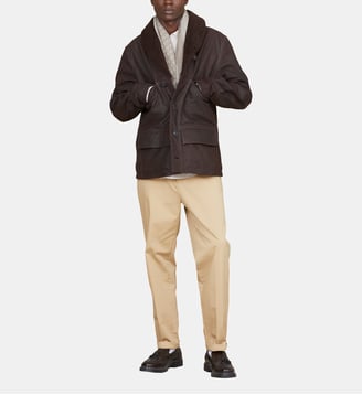 Manteau en cuir CAMERAMAN CUIR - Chevignon - Marron