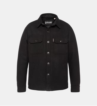 Surchemise droite Darel - Schott - Noir