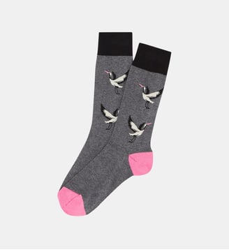 Chaussettes en coton - Birdie Gris - Arthur - Gris