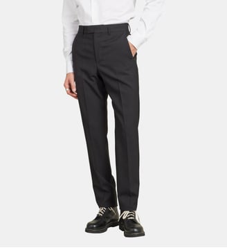 Pantalon de costume Lucky slim - Agnès b. - Noir