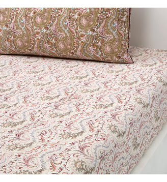 Drap housse en percale de coton Desforges