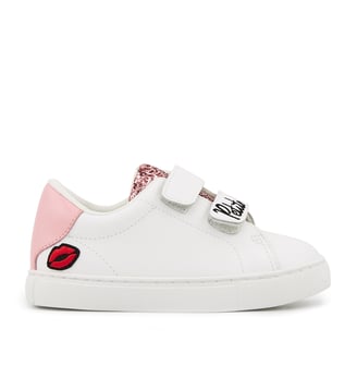 Baskets En Cuir Mini Edith Petite Soeur - Bons Baisers - Blanc
