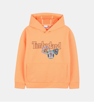 Sweat à capuche - Timberland - Bright melon