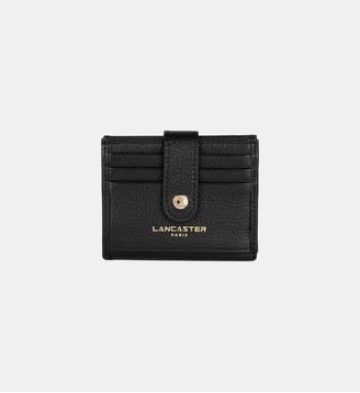 Porte-cartes Dune en cuir - Lancaster - Noir