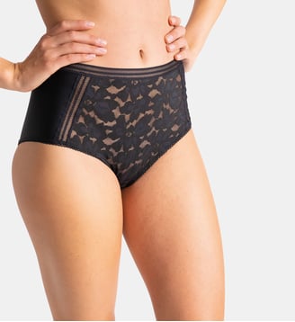 Culotte taille haute GARDENIA - Passionata - Noir