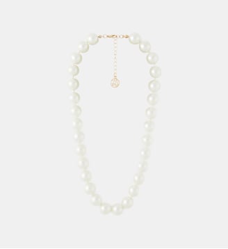 Collier de perles 15 mm - Balaboosté - Blanc