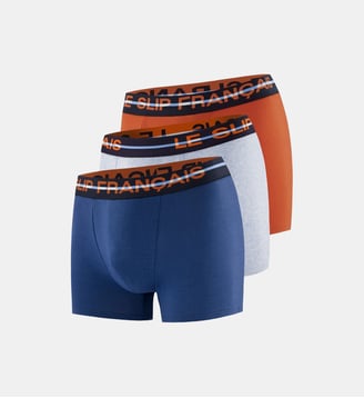 Lot de 3 boxers en coton Le Slip Francais