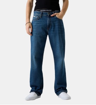 Jean droit G18 - Guess Jeans - Bleu moyen