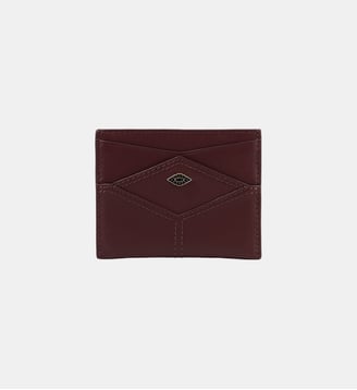 Porte Cartes Cuir - Ba&sh - Bordeaux