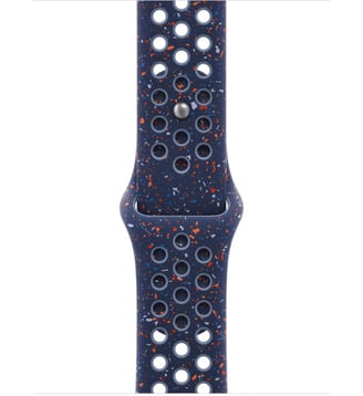 Bracelet 40 mm - S/M Sport Nike Blue Ribbon - Apple - Bleu