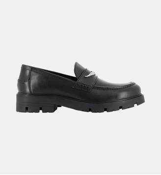 Mocassins en cuir de vachette - Zadig&Voltaire Kids - Black