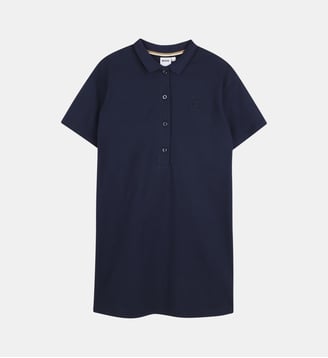 Robe polo - BOSS Kidswear - Bleu cargo