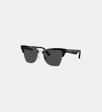 Lunettes de soleil Papillon JC5014 - Jimmy Choo - Gris foncé