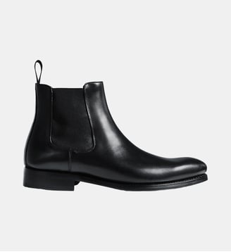 Bottines cuir CHELSEA - Finsbury - Noir