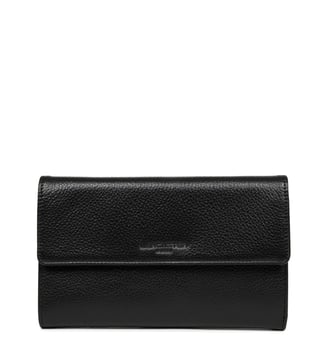 Portefeuille signature dos à dos cuir - Lancaster - Noir