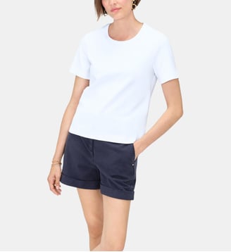 T-shirt thugo - Motif uni - Coupe droite - Caroll - Blanc