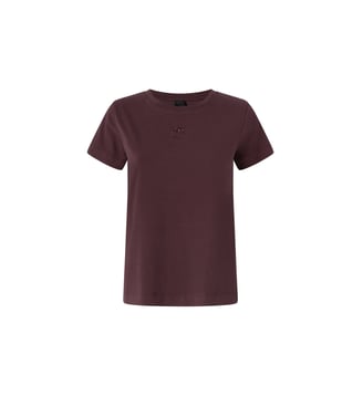 T-shirt à logo love birds - Pinko - Bordeaux