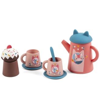 Set de thé pour le bain - Lilliputiens - Rose