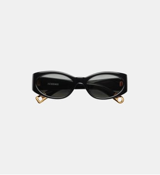 Les Lunettes Ovalo - Jacquemus - Black