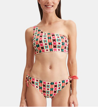 Hauts de maillot de bain Goddess Groovy Dot Giallo - La DoubleJ - Jaune