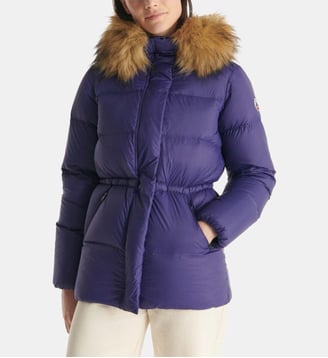 Doudoune à capuche Grand Froid Luxe 2.0 - Jott - Bleu nuit