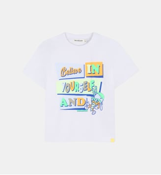 T-shirt à manches courtes - Billieblush - Blanc