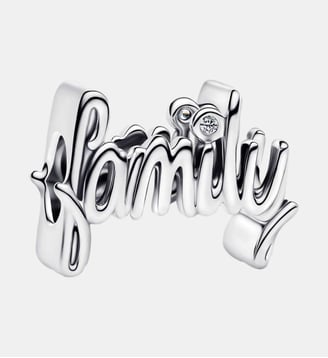 Charm Family en Lettres Cursives - Pandora - Argenté