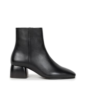 Bottines à Talons Janis Cuir d Agneau - Bobbies - Noir