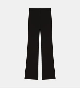 Pantalon flare en maille roma - Pinko - Limousine noire