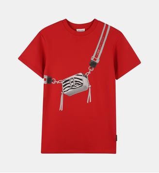 Robe en polaire de coton - Marc Jacobs Kids - New red