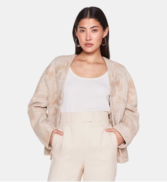 Veste droite Caroline - Maison 123 - Beige