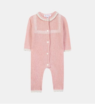 Combinaison longue -   coton col rond - Tartine Et Chocolat - Rose