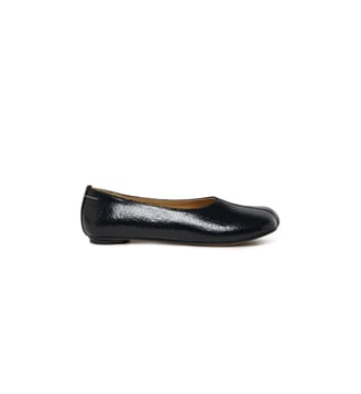 Ballerines effet brillant - MM6 Maison Margiela - Noir