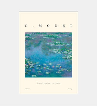 Poster   Claude Monet — Nénuphars - Arch Atelier - Poster & Frame - Multicolore