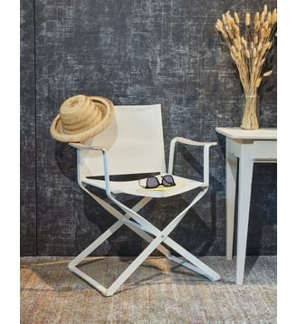 Fauteuil de cinéma Jakob N°1265- Produit chiné - Debongout - Blanc