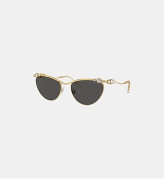 Lunettes de soleil Œil de chat SK7017 - Swarovski - Gris foncé