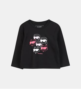 T-shirts à manches longues - Karl Lagerfeld Kids - Black