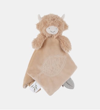 Doudou plat attache sucette - Noukie's - Beige