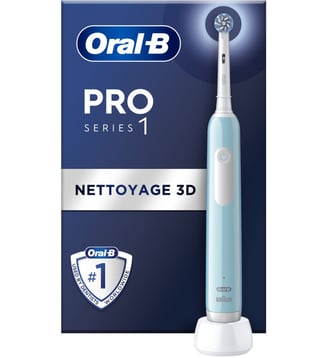 Brosse à dents électrique Pro 1 Bleue Sensitive Clean Oral B