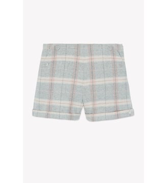 Short  -  moyen laine carreaux Tartine Et Chocolat
