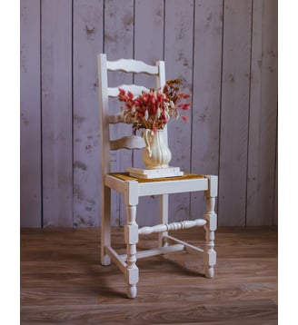 Chaise en bois Alma N°1321- Produit chiné - Debongout - Bois clair